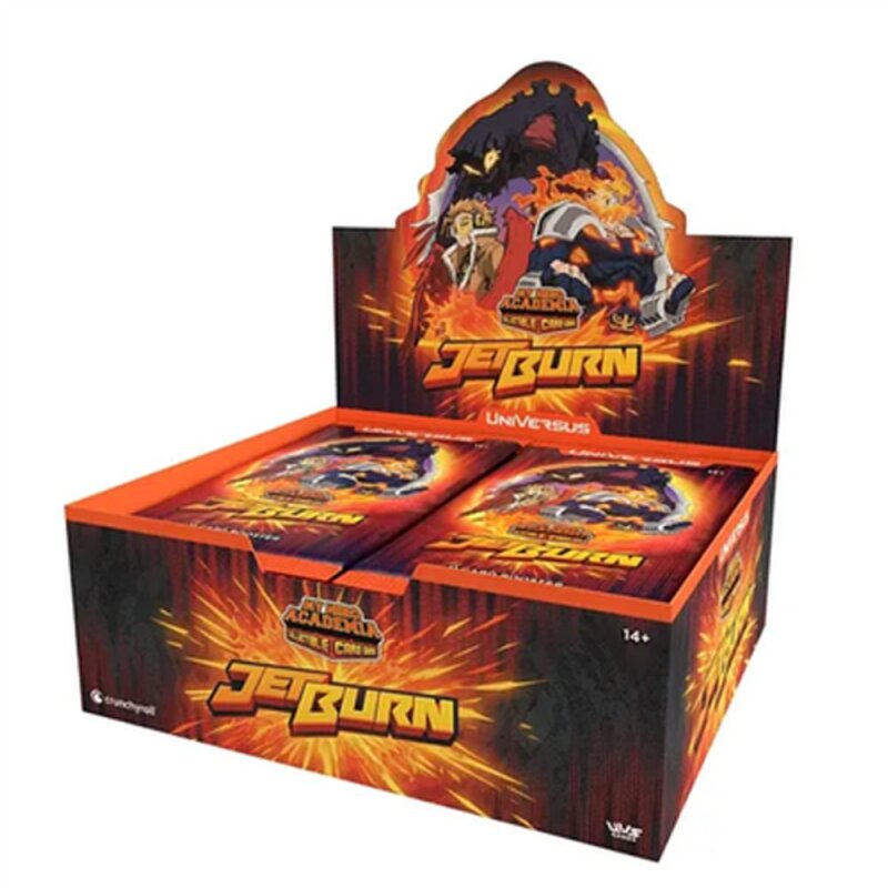 MY HERO ACADEMIA Collectible Card Game JET BURN Booster Box - English -  Shop Drcommodore
